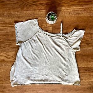Free people coraline cold shoulder shirt XS